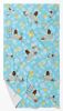 Caucasian Shepherd Dog in Bathtub Bath Towel Large Oversized Plush Fitness Body Towel, Ultra Soft Absorbent Quick Drying, 42"L x 24"W